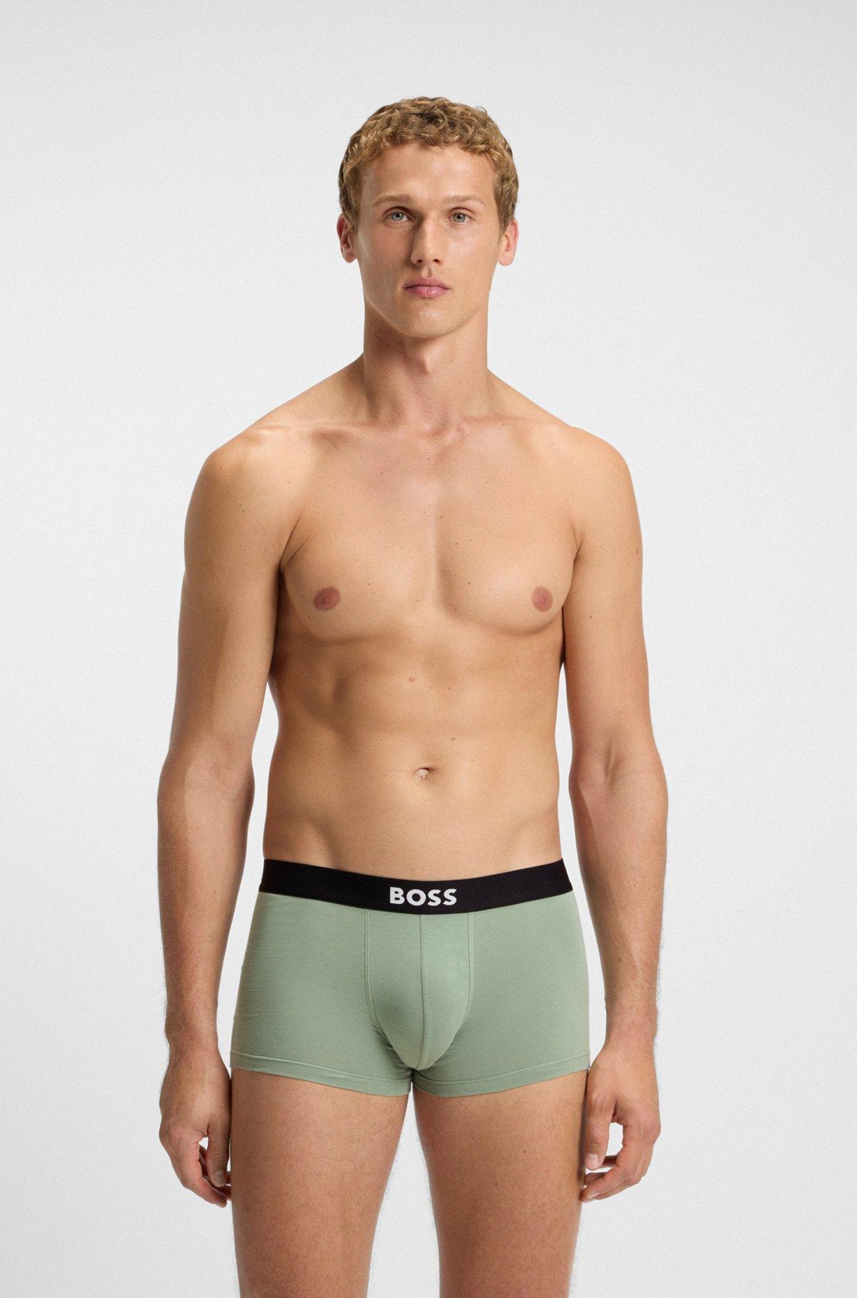 Three-pack of stretch-cotton trunks Product Image