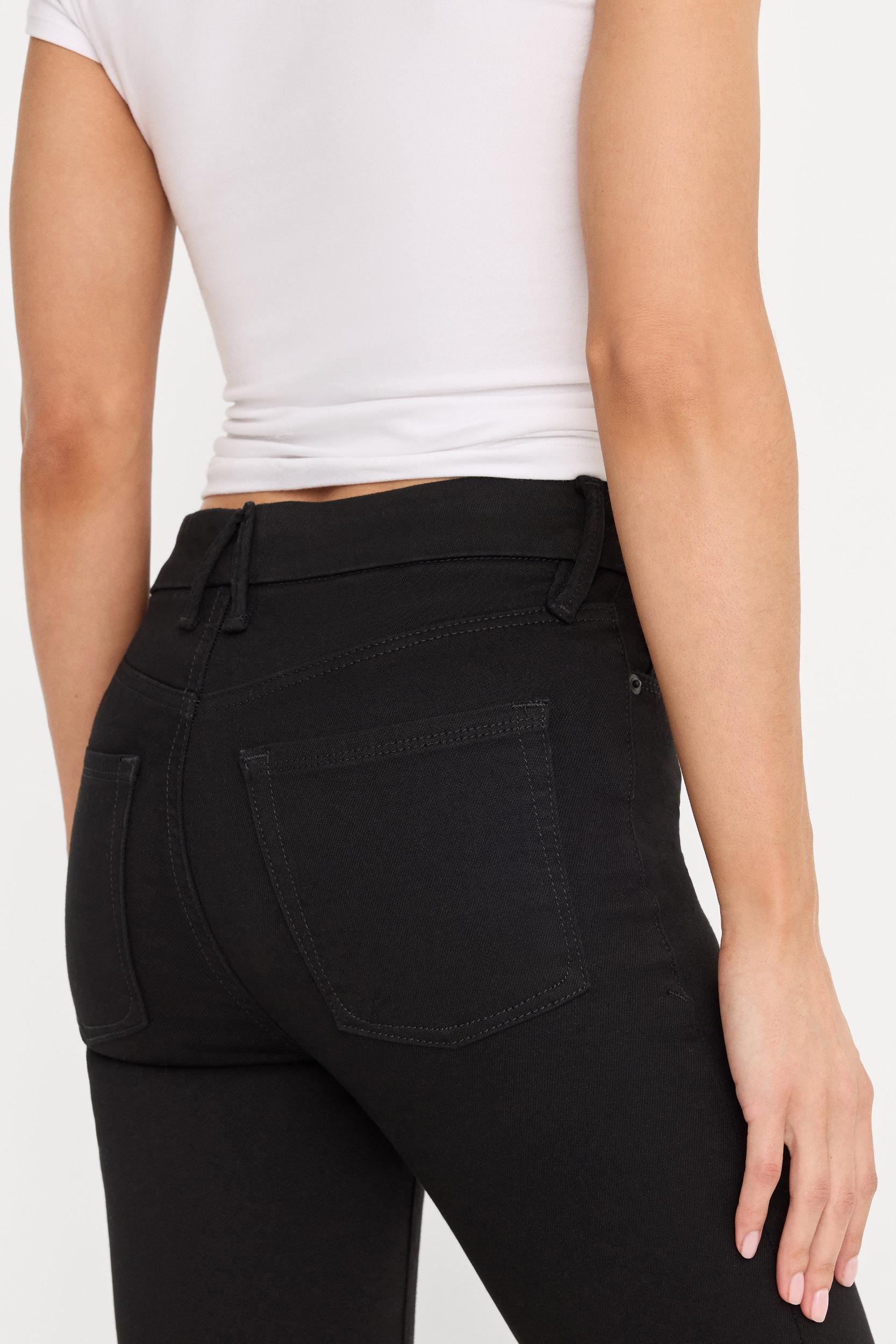 NEVER FADES GOOD LEGS STRAIGHT JEANS | BLACK001 Product Image