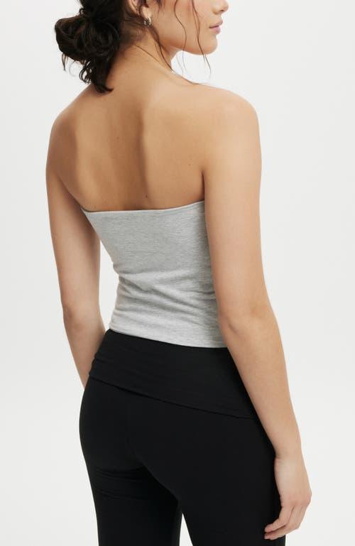 Cotton On Women's All Day Tube Top in Grey Marle at Nordstrom, Size Large Product Image