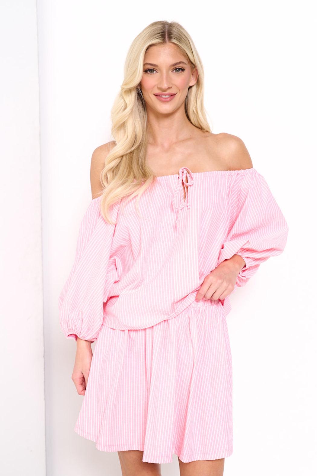 Coral Stripe Set Product Image