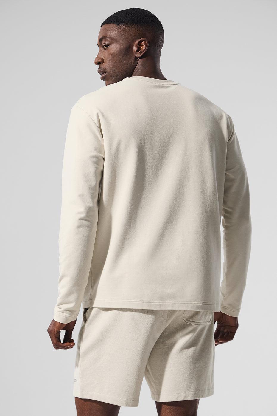 Double Take Long Sleeve Crew - Bone Male Product Image