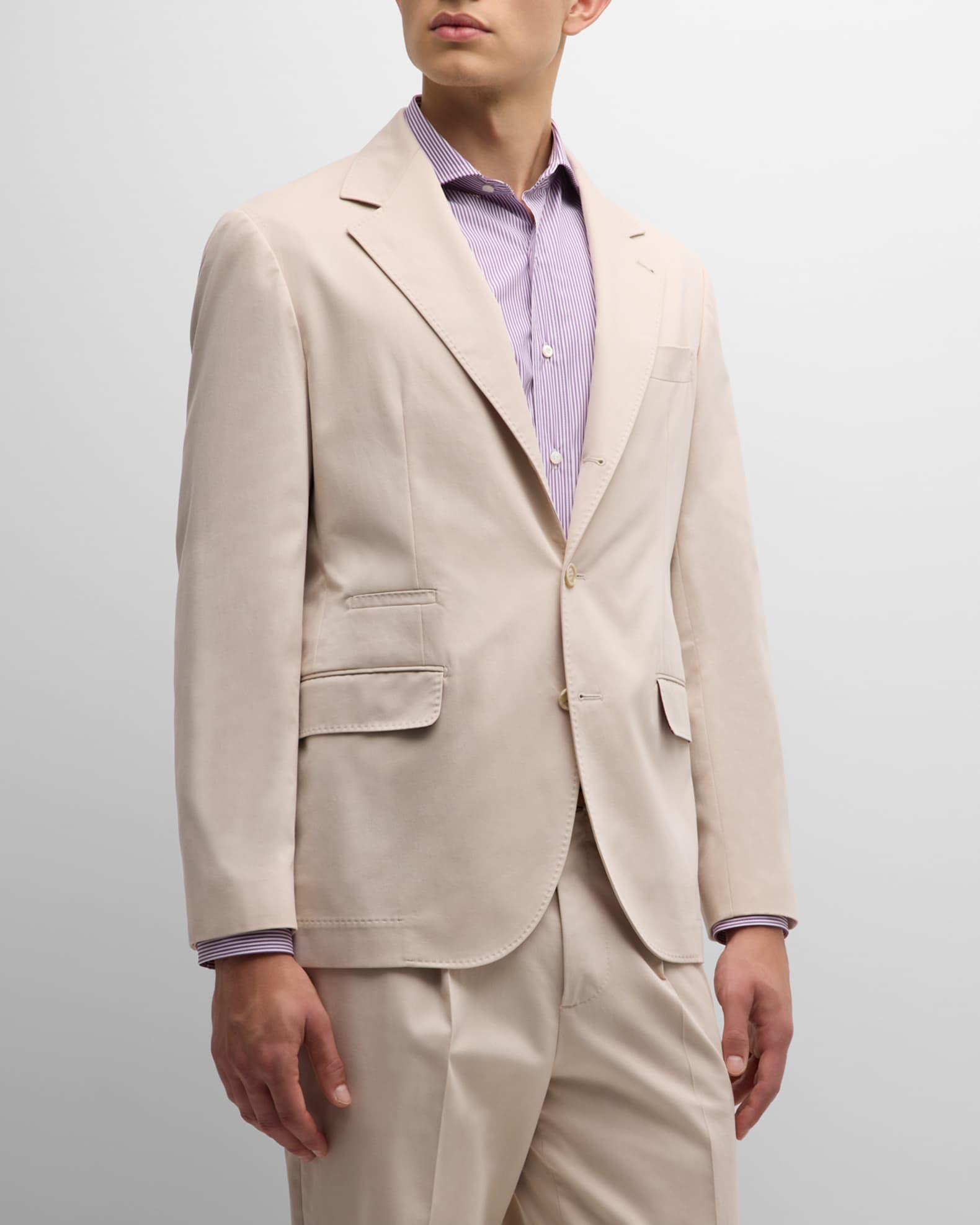 Men's Cotton Blend Suit Product Image