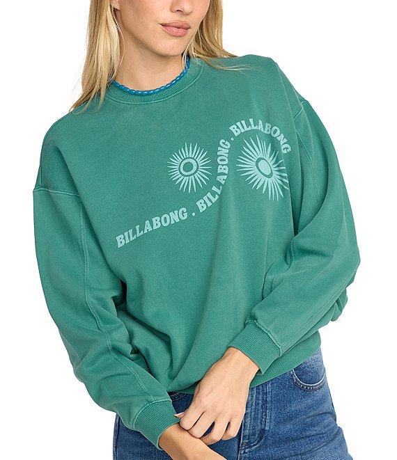Billabong Time For Kendal Long Sleeve Brushed Fleece Sweatshirt Product Image