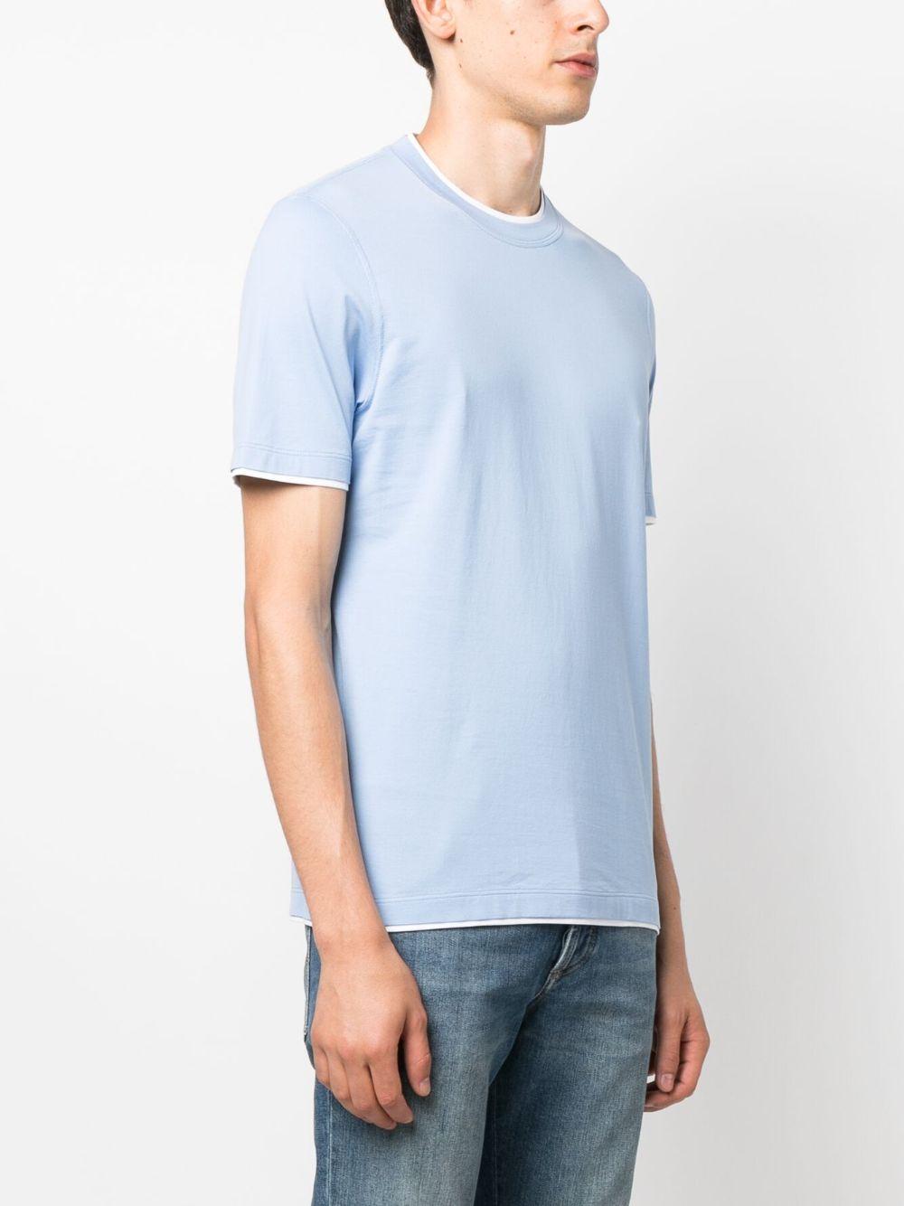 crew-neck cotton T-shirt Product Image
