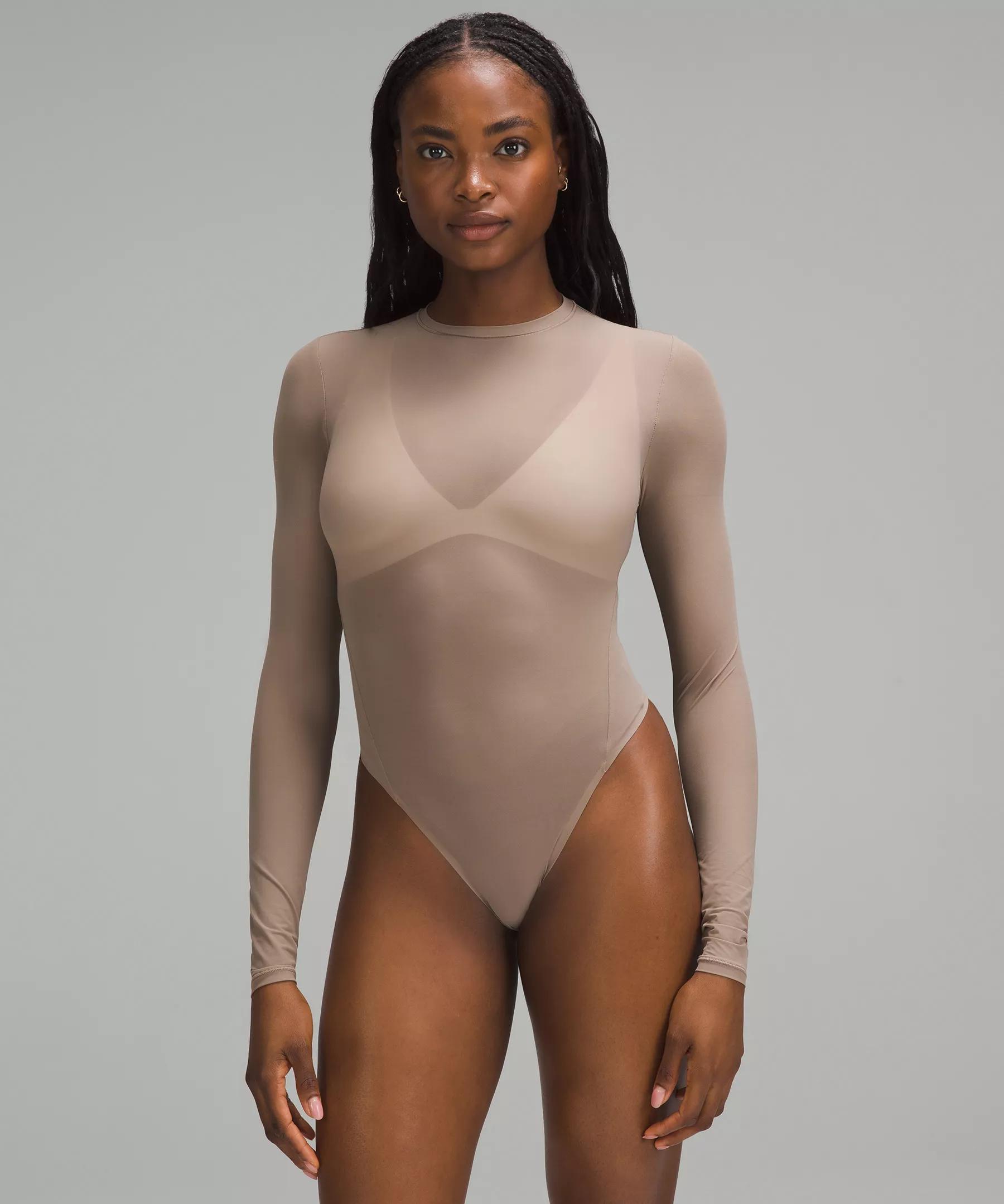 Wundermost Nulu Mesh Long-Sleeve Crewneck Bodysuit Product Image