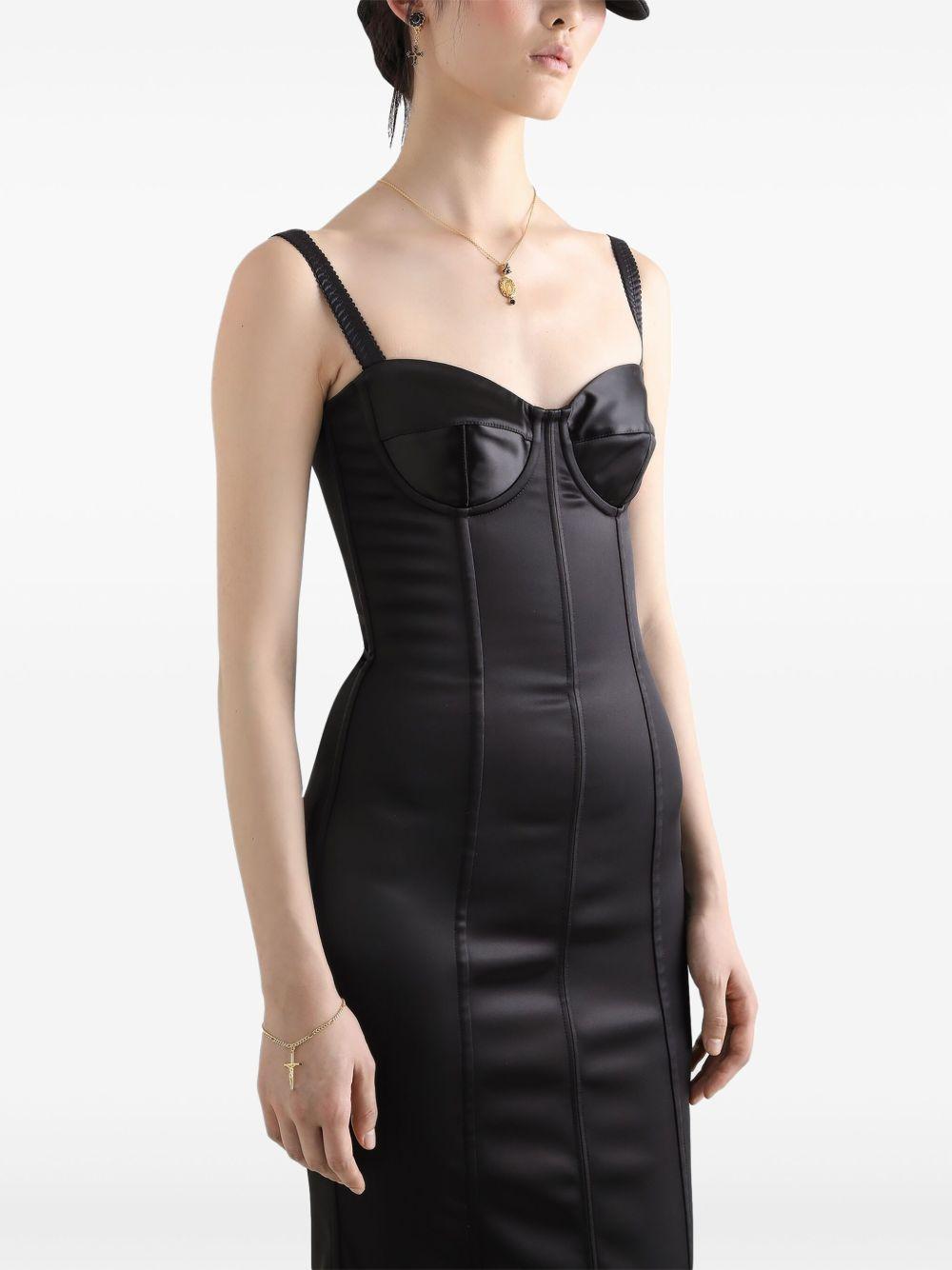 panelled midi dress Product Image