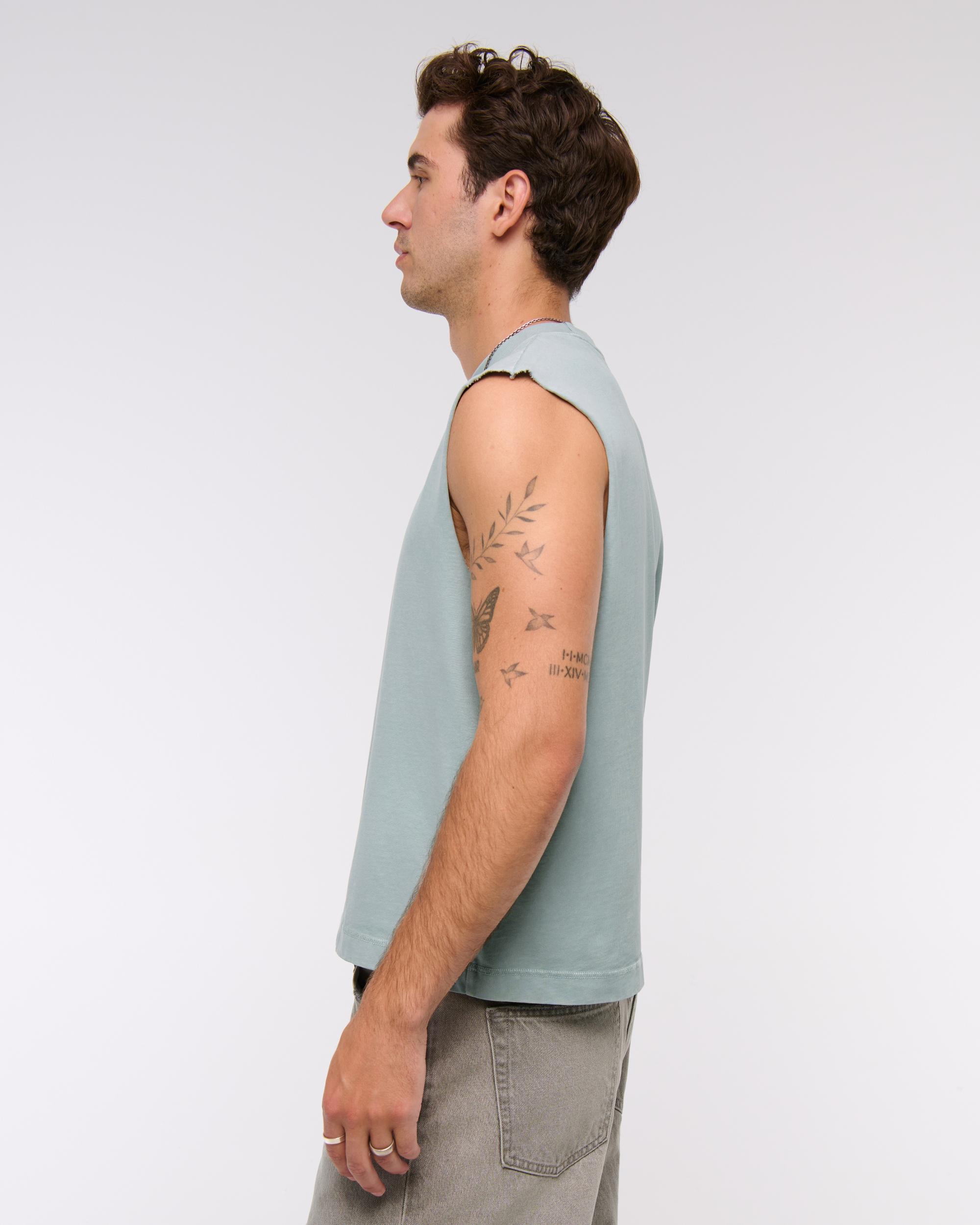 Premium Heavyweight Cropped Tank Product Image