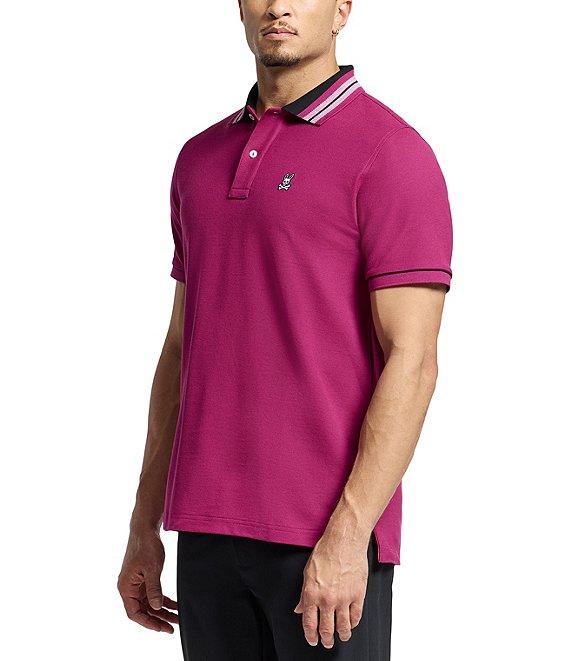 Psycho Bunny Henson Pique Short Sleeve Polo Shirt Product Image