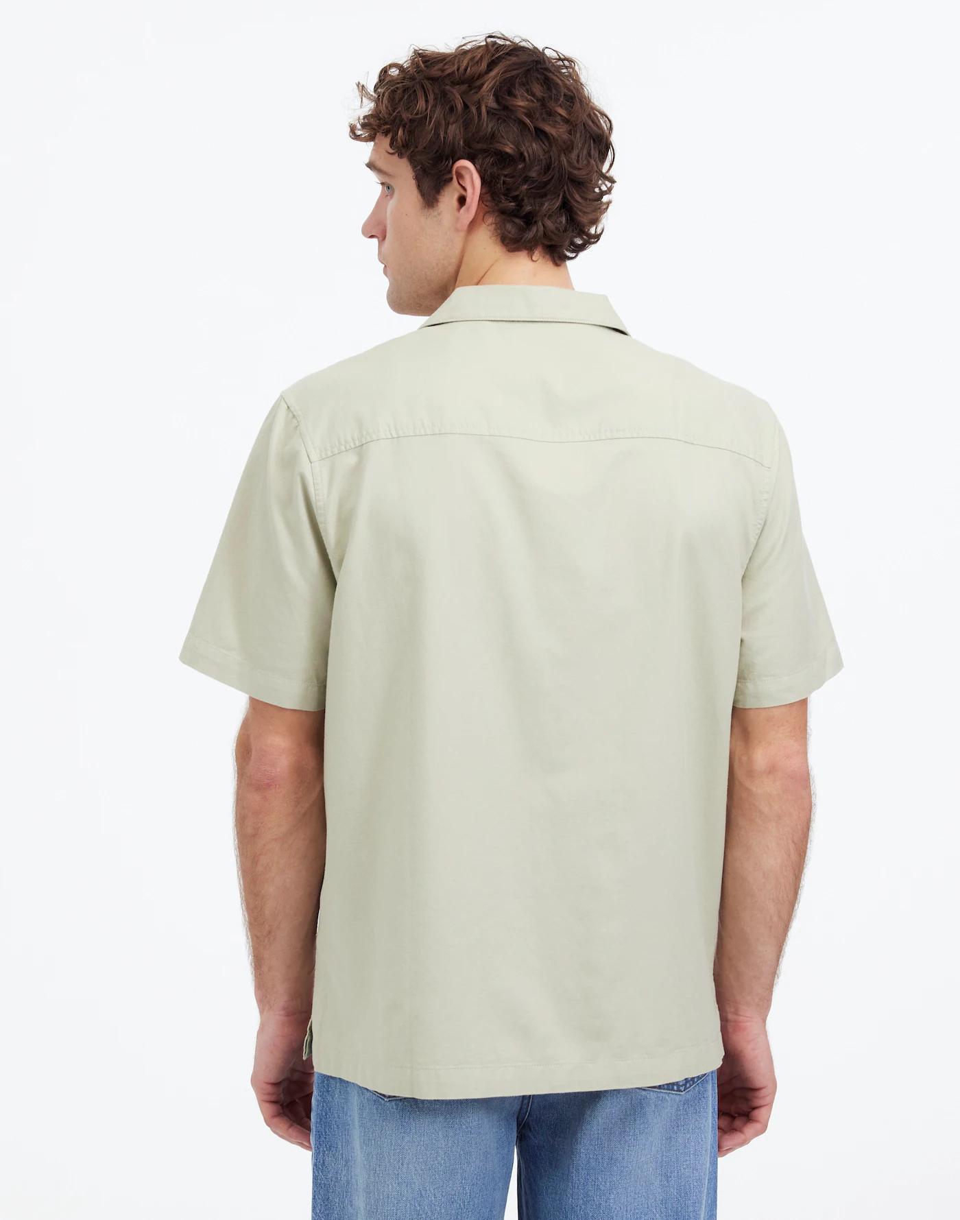 Camp Collar Short-Sleeve Shirt in Everyday Twill Product Image