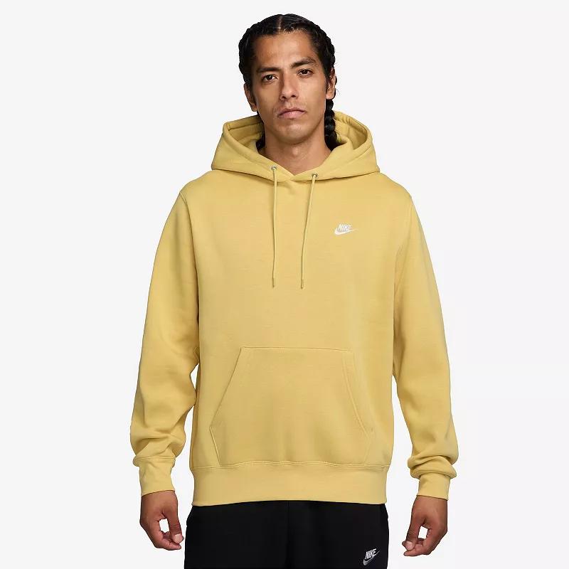 Big & Tall Nike Club Pull-Over Fleece Hoodie, Men's,  Product Image