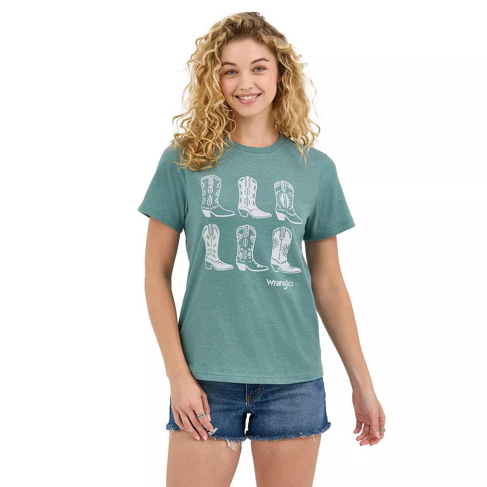 Women's Wrangler Graphic Tee, Size: Large, Sagebrush Product Image