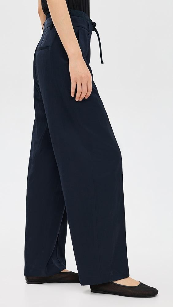 Vince Mid Rise Double Waistband Drawstring Pants | Shopbop Product Image