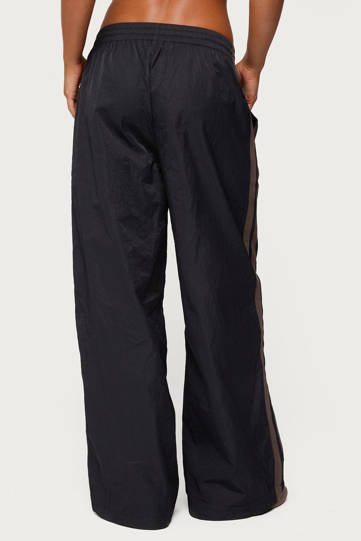 Kieran Stripey Nylon Track Pants Product Image