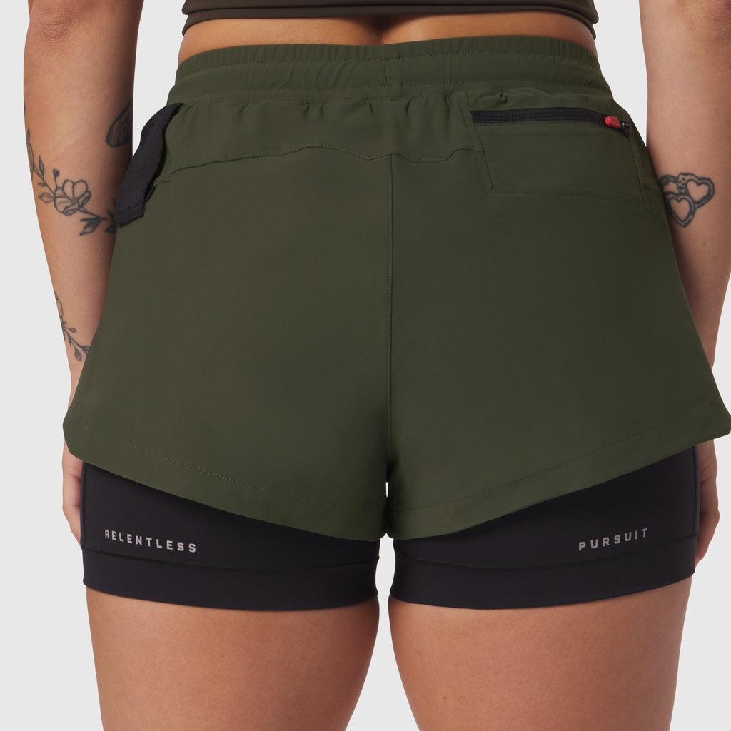 W025. Tetra-Lite® Liner Short - Olive Product Image