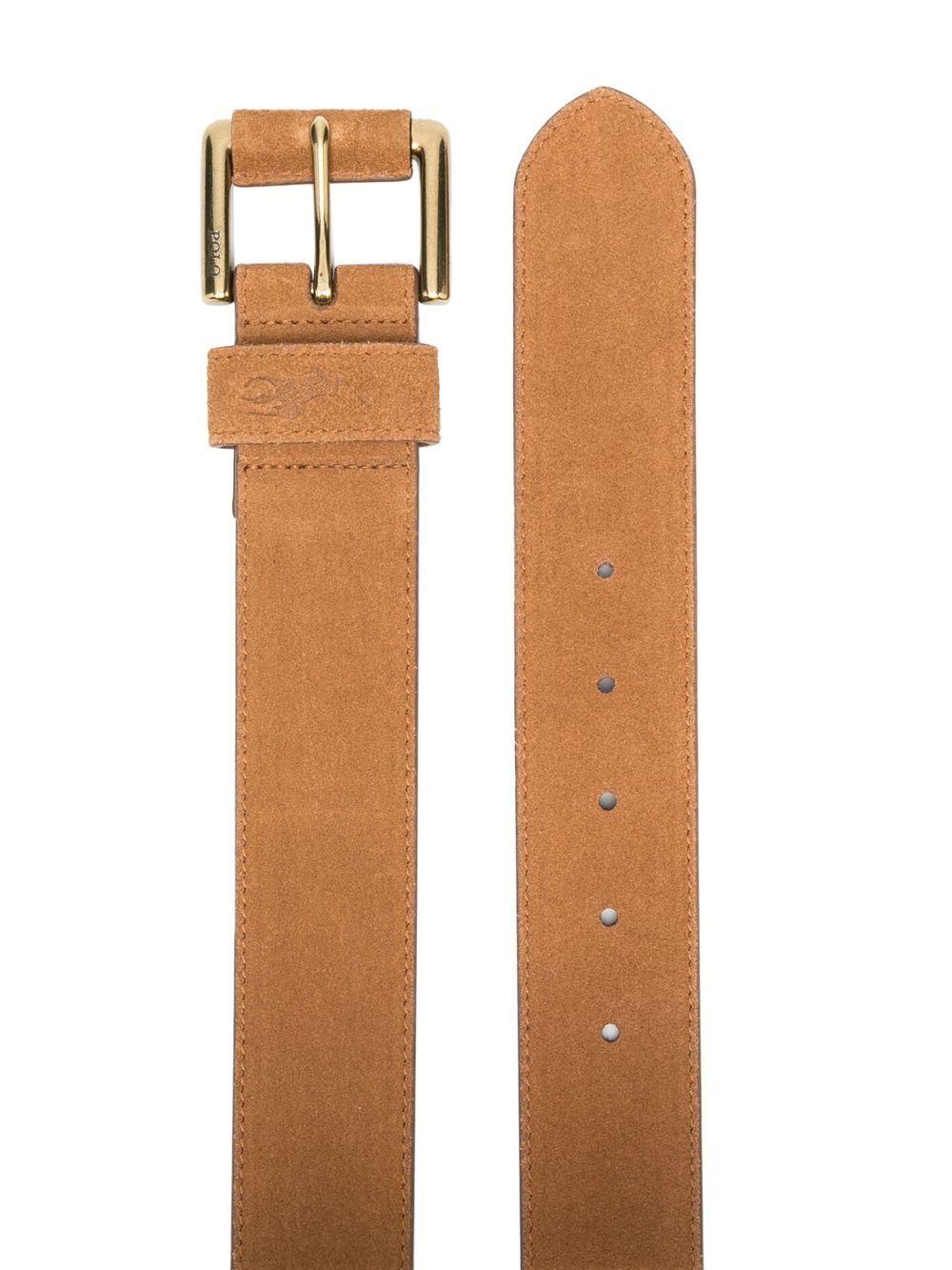 suede buckle belt Product Image