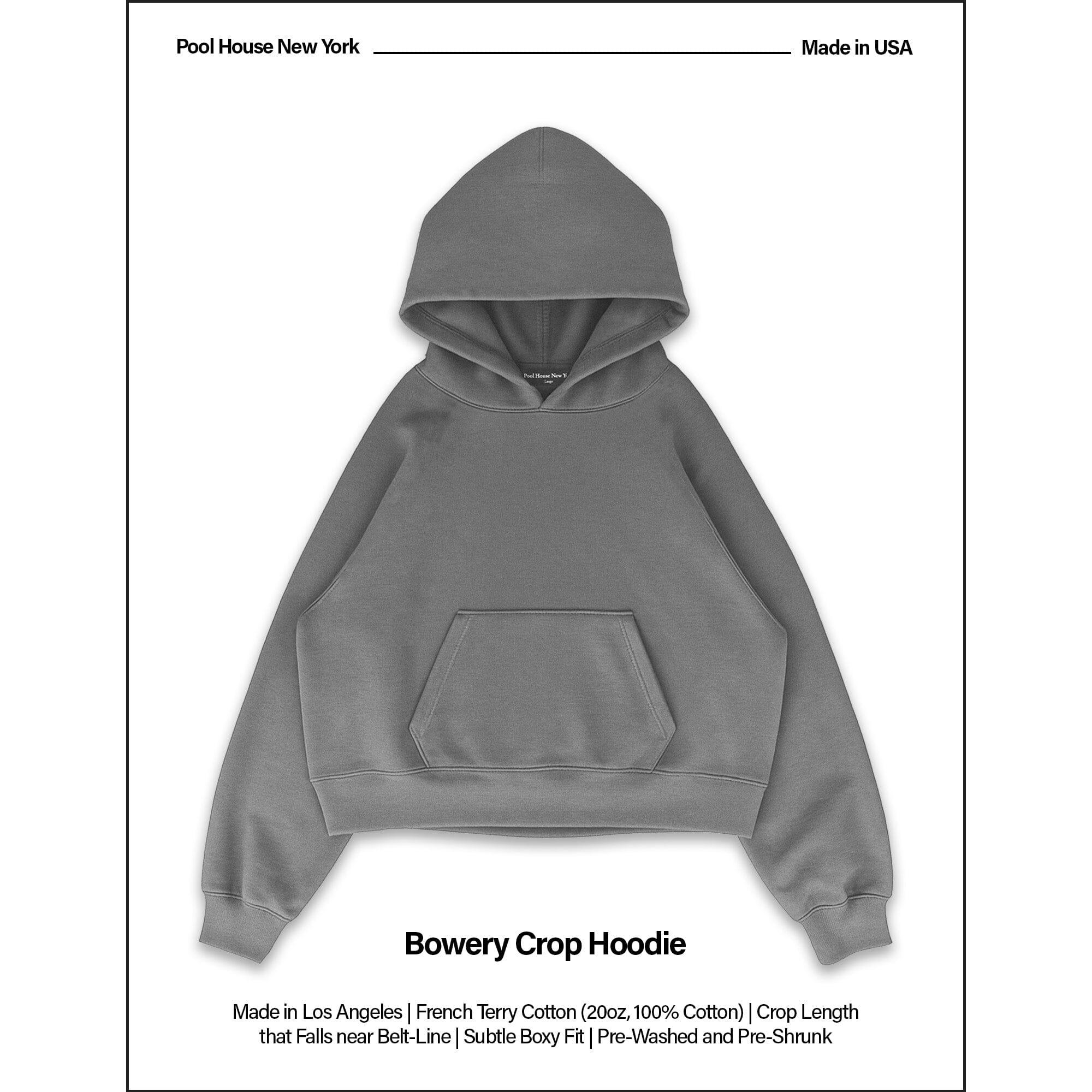 The Bowery Crop Hoodie Male Product Image