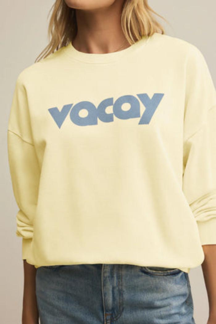 Z Supply Vacay Sunday Sweatshirt Product Image