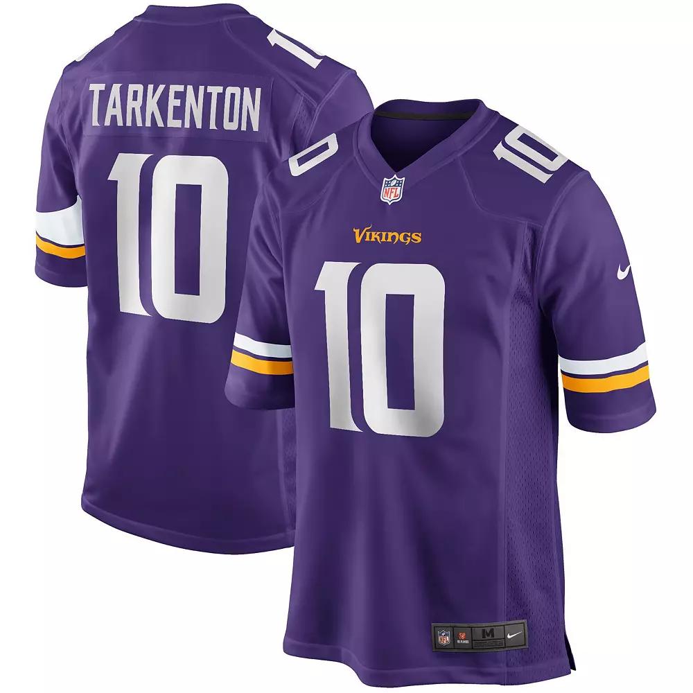 Men's Nike Fran Tarkenton Purple Minnesota Vikings Game Retired Player Jersey,  Product Image