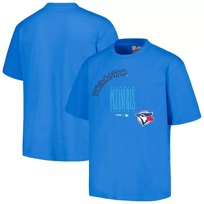 Men's PLEASURES Blue Baltimore Orioles Repurpose T-Shirt,  Product Image