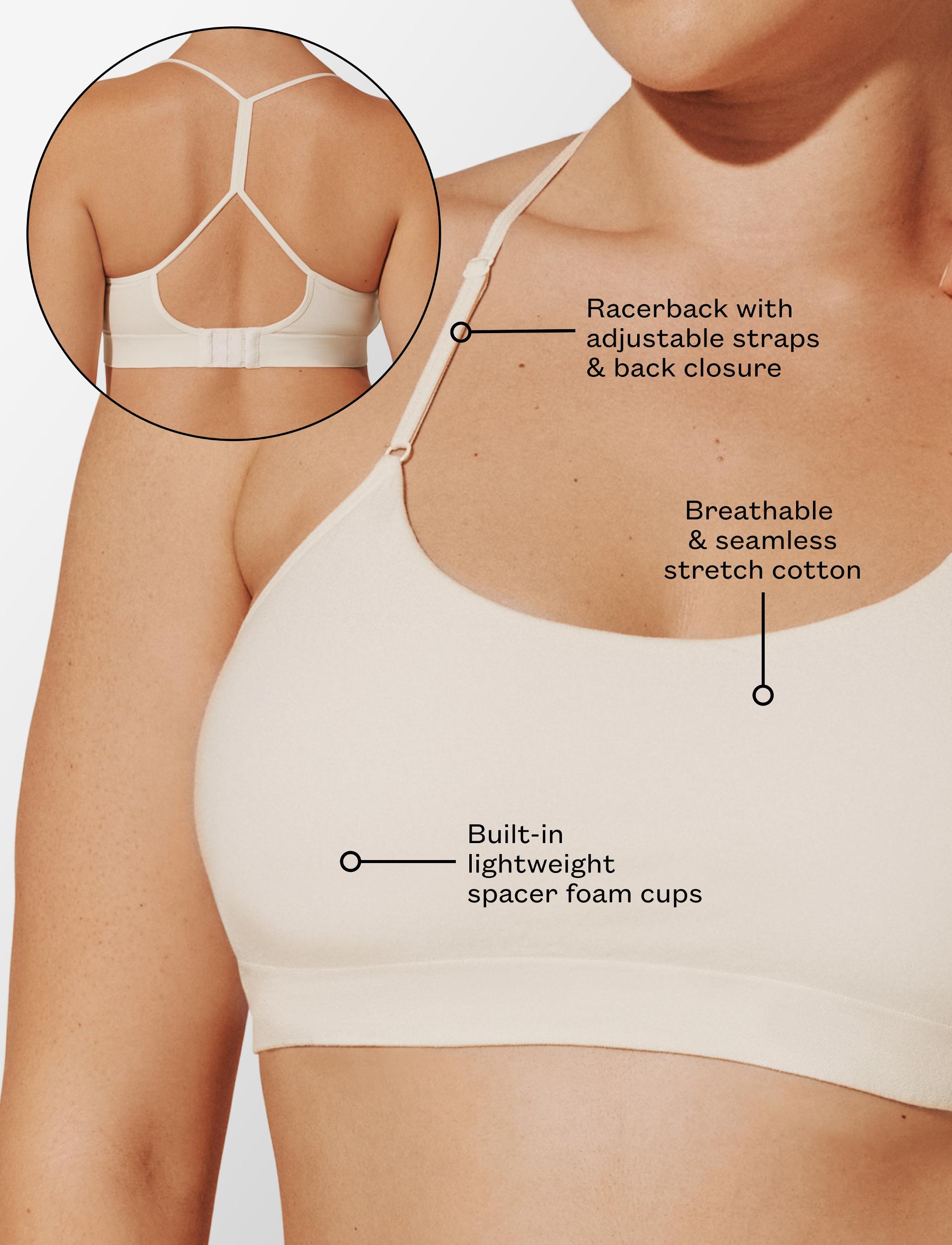 Seamless Cloud Cotton Wireless Bralette Product Image