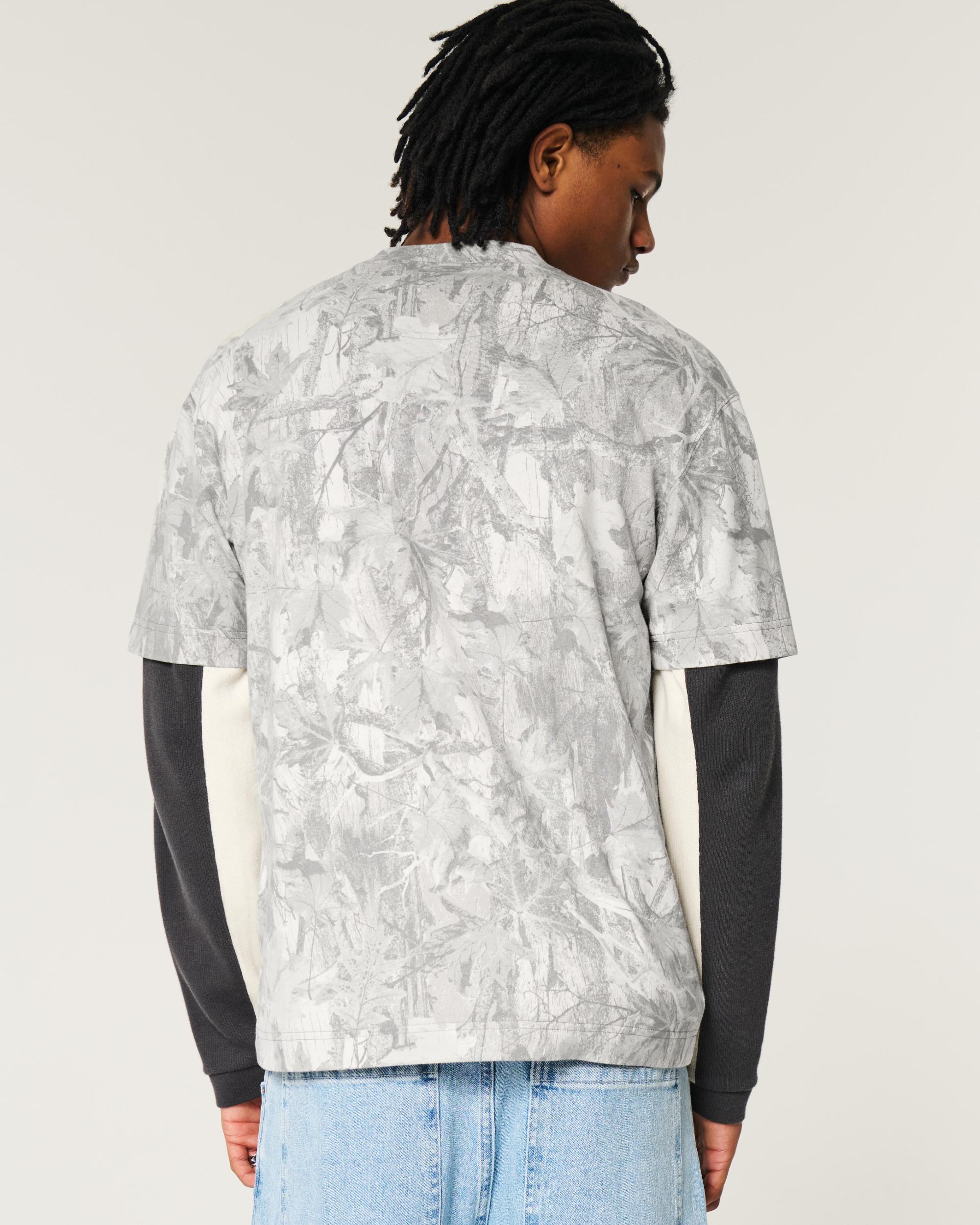 Dalix Mens Lil Smile Heavy Weight Cotton Tee Product Image