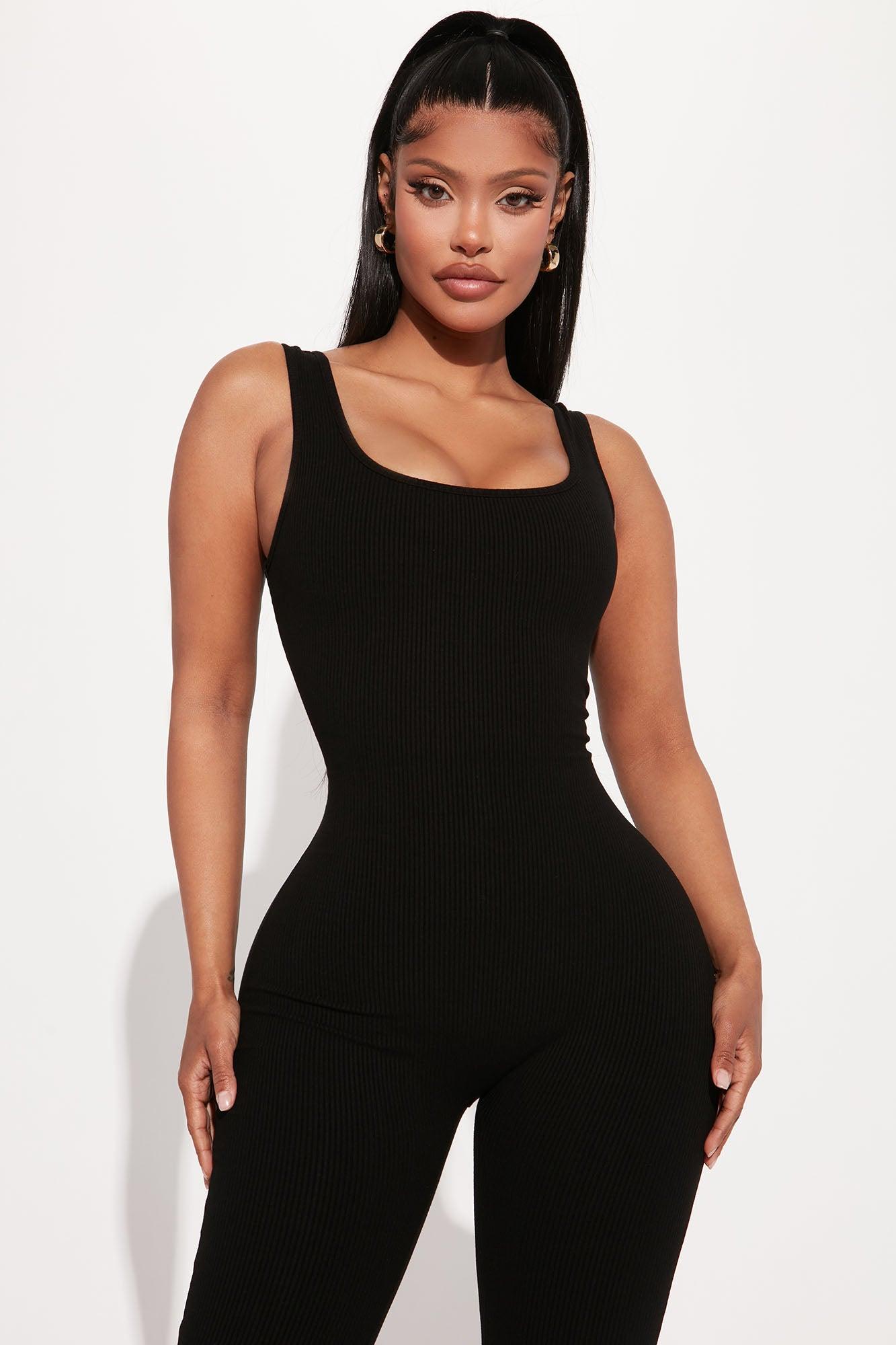 Nova Boost Snatched Jumpsuit - Black Product Image