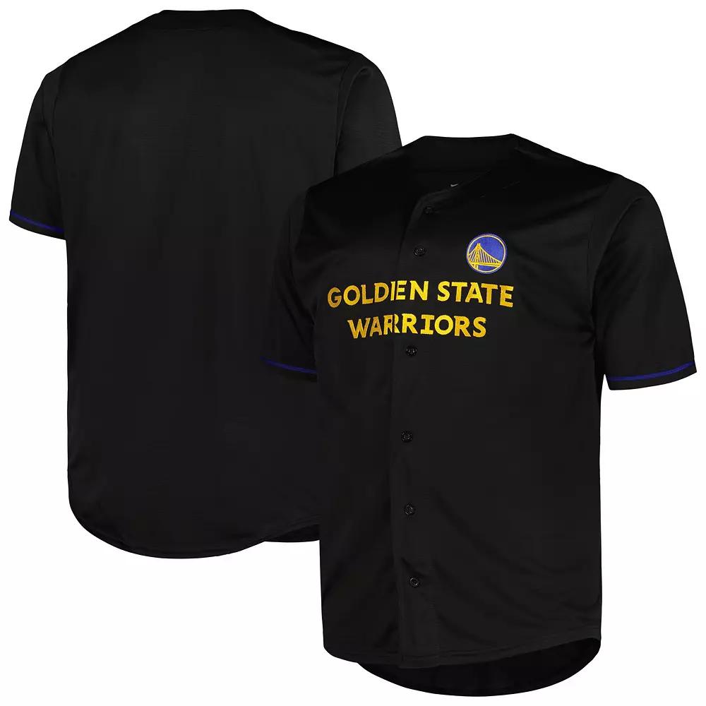 Men's Profile Black Golden State Warriors Big & Tall Pop Jersey,  Product Image