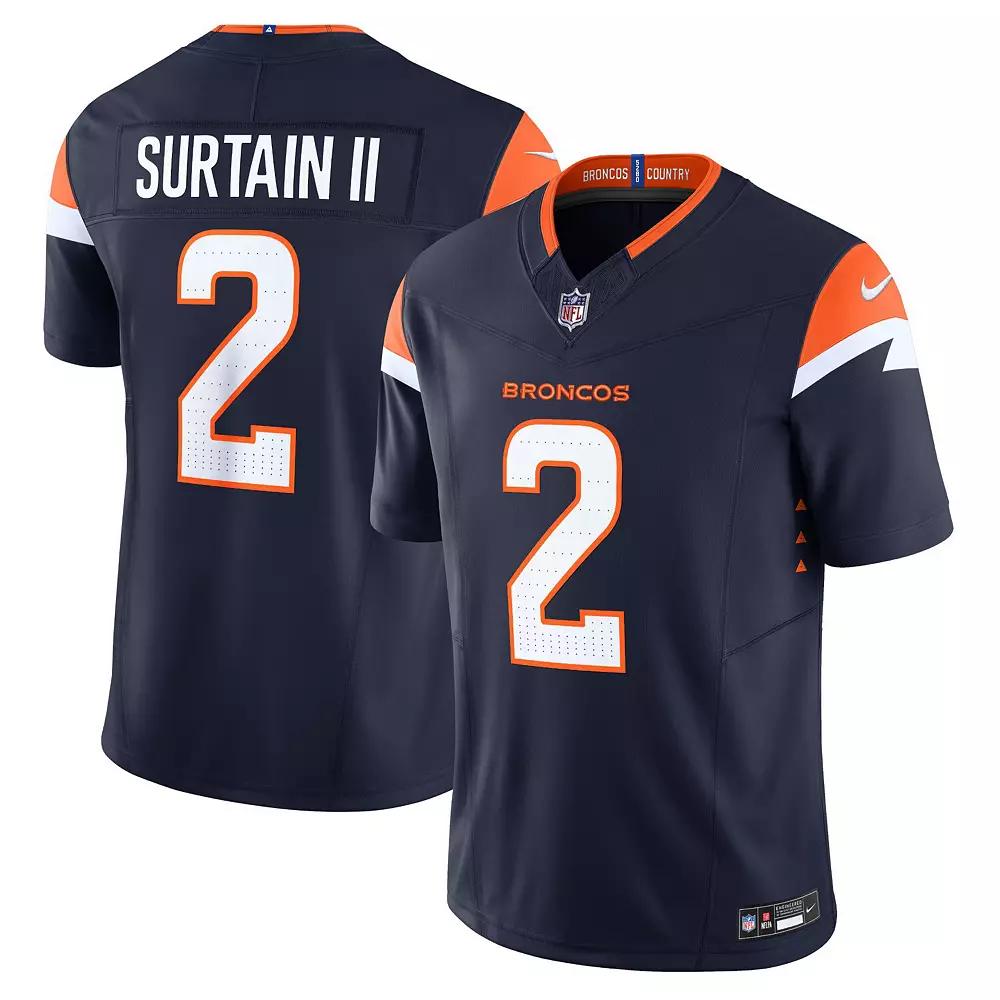 Patrick Surtain II Denver Broncos Nike Mens Dri-FIT NFL Limited Football Jersey | 31NM0B8N8WF-8Y0 Product Image