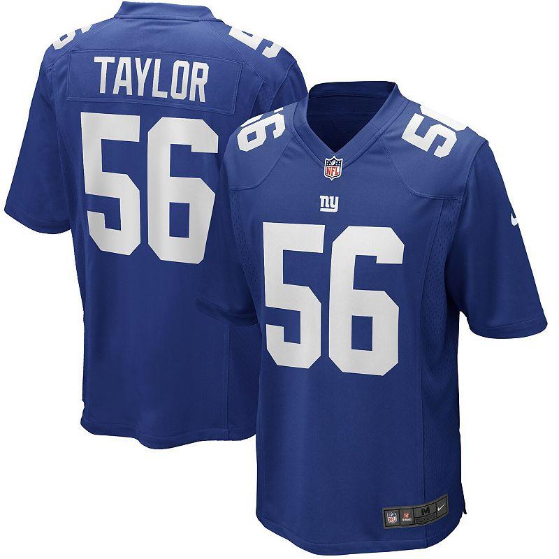 Men's Nike Lawrence Taylor Royal New York Giants Game Retired Player Jersey,  Product Image
