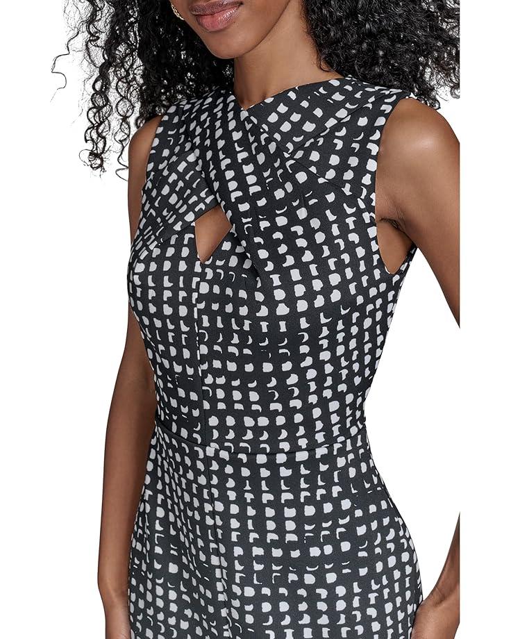 Women's Calvin Klein Slvless Scuba Sheath Midi Product Image