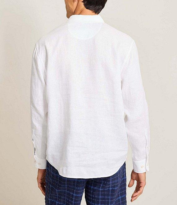 Tommy Bahama Desert Riviera Pop Over Long Sleeve Linen Shirt Product Image