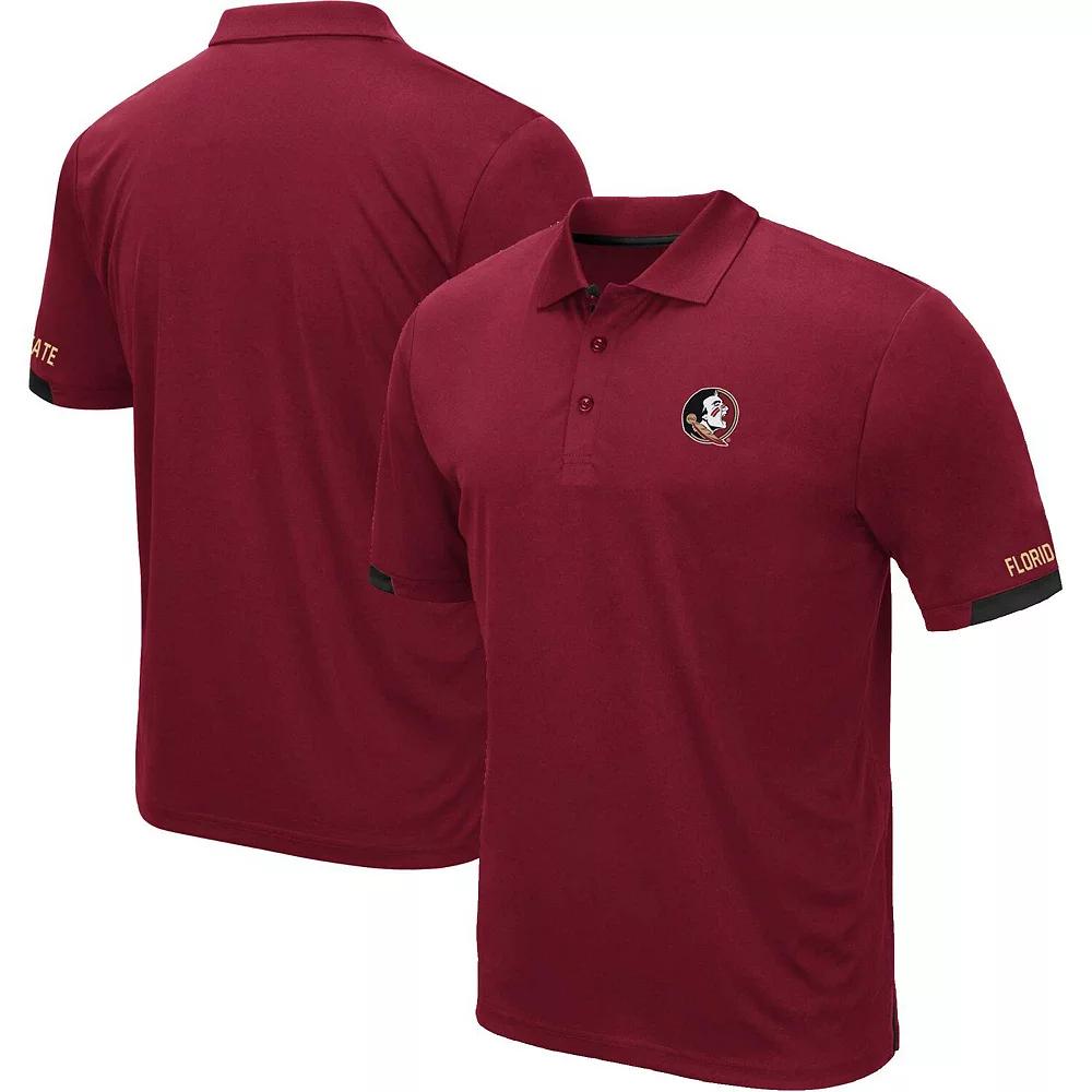 Men's Colosseum Garnet Florida State Seminoles Big & Tall Santry Polo,  Product Image