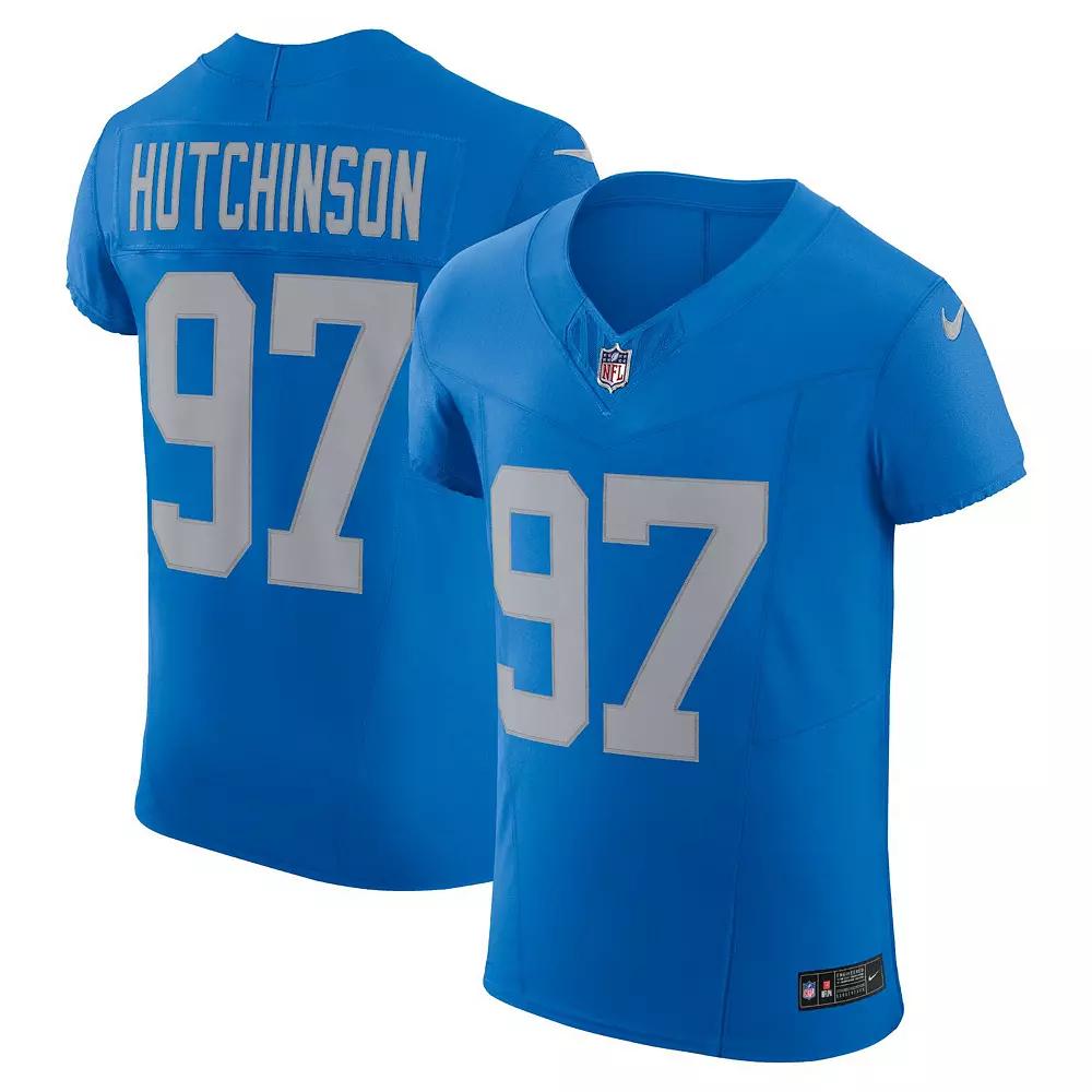 Aidan Hutchinson Detroit Lions Nike Mens Dri-FIT NFL Elite Football Jersey | 58NM0B9M9JF-DU0 Product Image