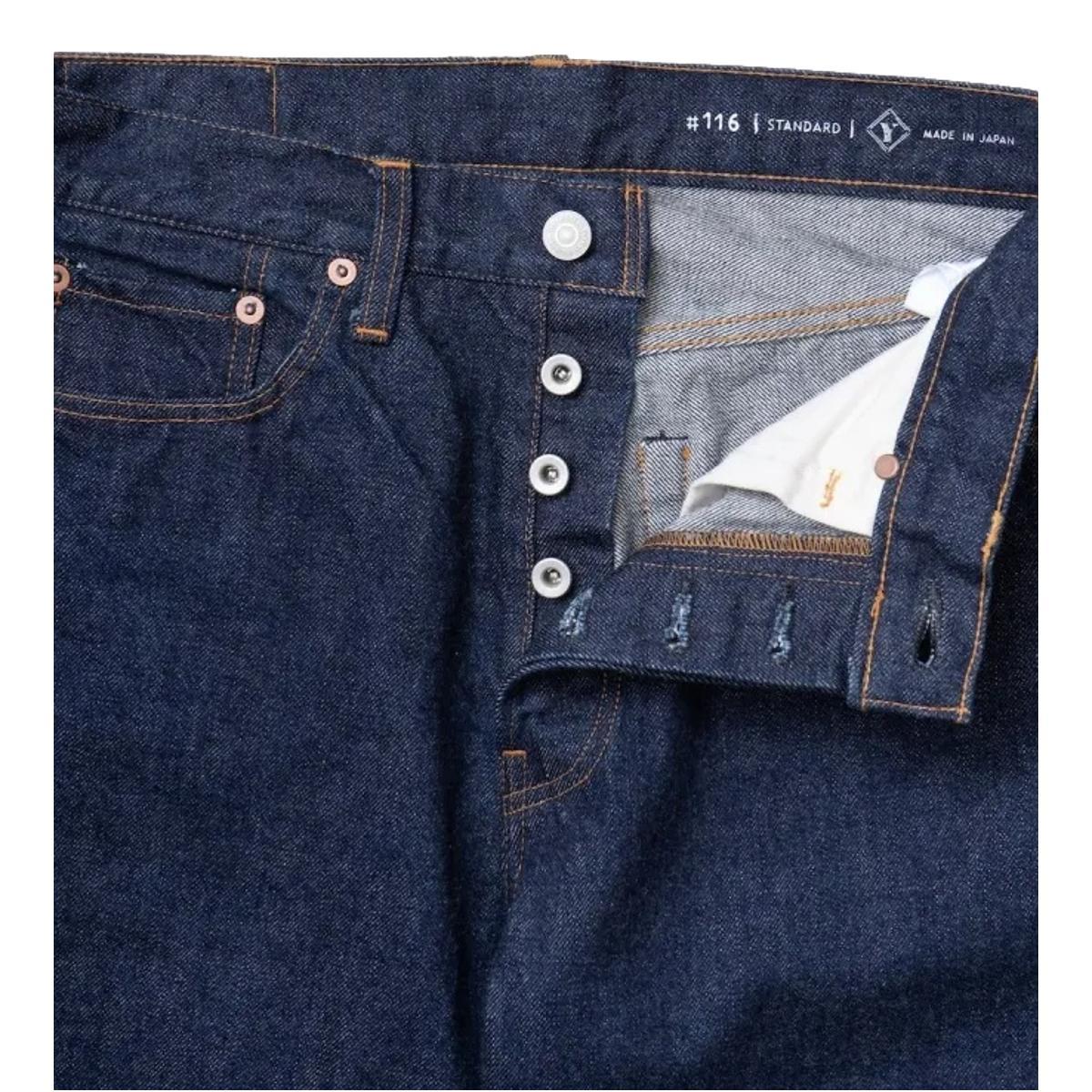 116 Standard Selvedge Denim One Wash Product Image