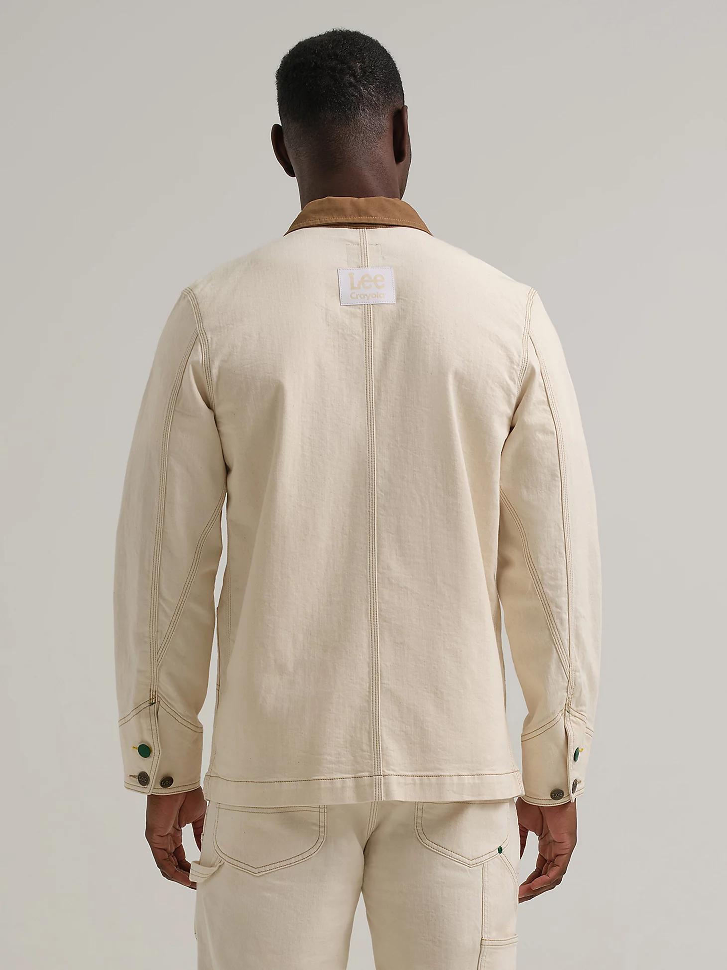 Men's Lee® x Crayola® Ecru Chore Jacket | Men's Jackets & Outerwear | Lee® Product Image