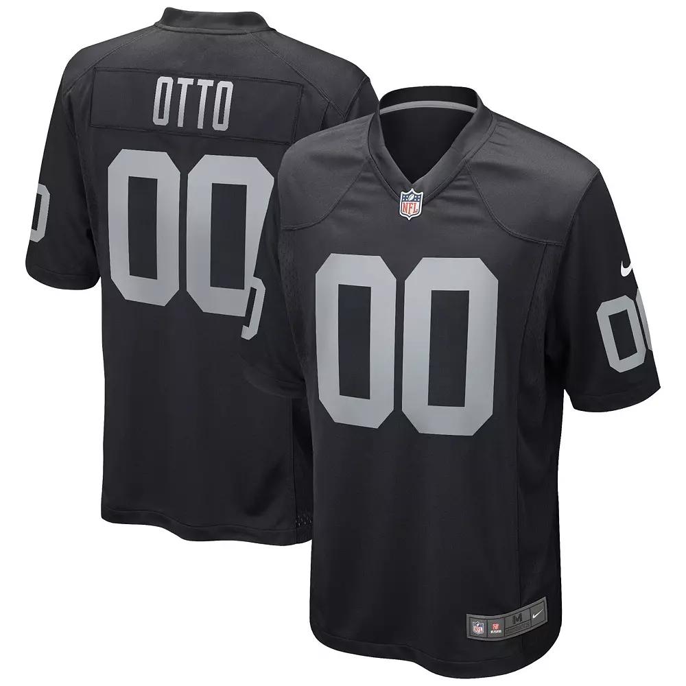 Men's Nike Jim Otto Black Las Vegas Raiders Game Retired Player Jersey,  Product Image
