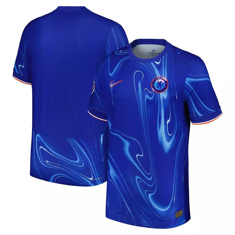 Men's Nike Blue Chelsea 2024/25 Home Authentic Patch Jersey,  Product Image