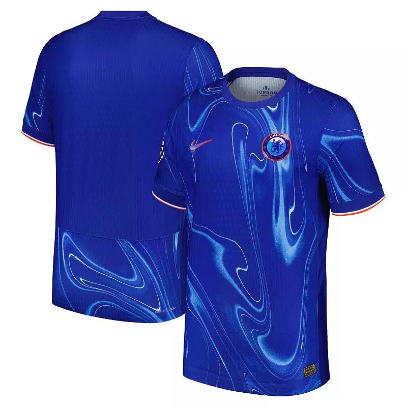 Men's Nike Blue Chelsea 2024/25 Home Authentic Patch Jersey,  Product Image
