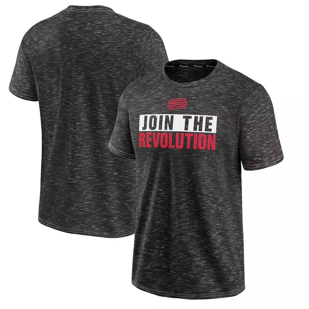 Men's Fanatics Branded Charcoal New England Revolution T-Shirt,  Product Image