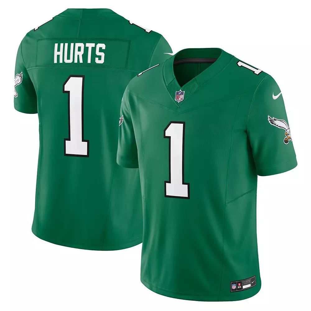 Jalen Hurts Philadelphia Eagles Nike Mens Dri-FIT NFL Limited Football Jersey | 31NM03T786F-5Y0 Product Image