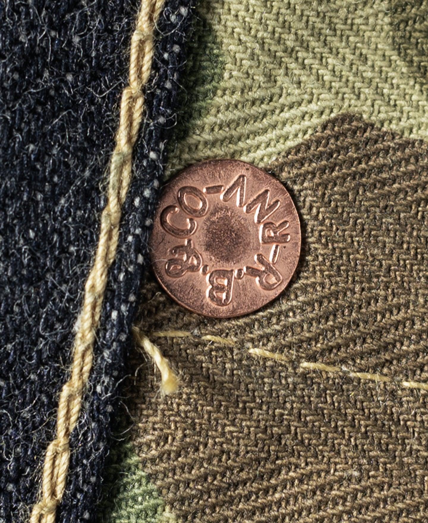 S801XX 1943 War Simplified Model Selvedge Denim Jeans Product Image