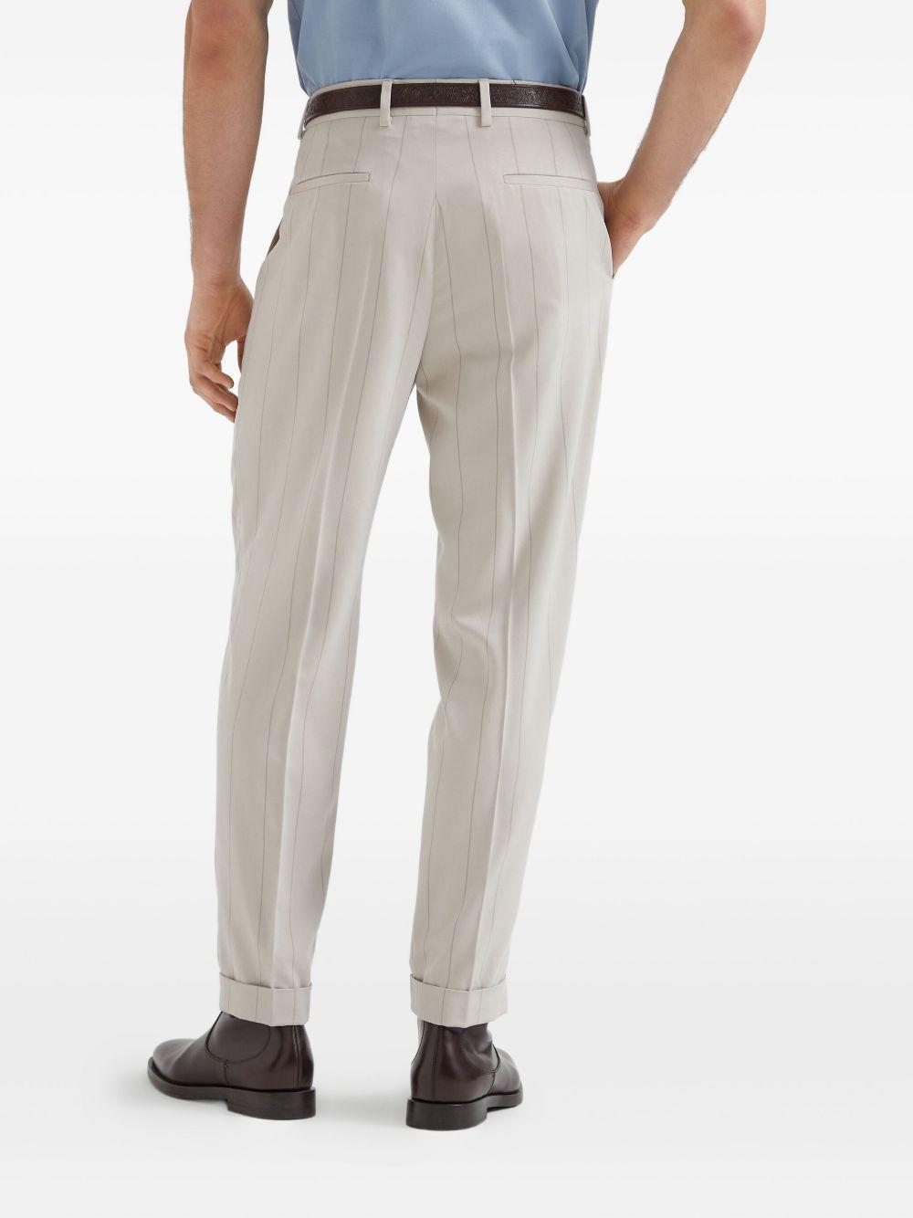 pinstripe tailored trousers Product Image