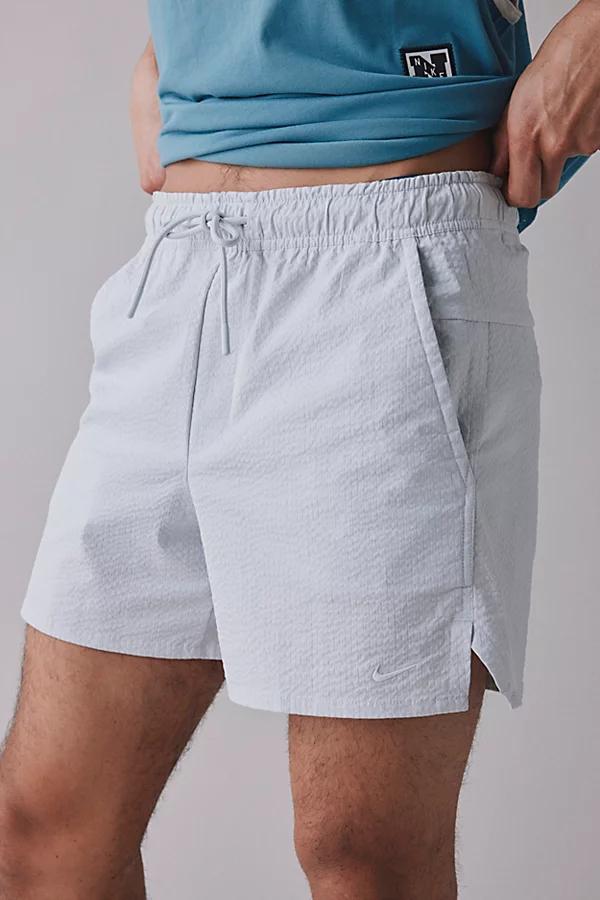 Nike Mens Unlimited Dri-FIT 5 Unlined Seersucker Versatile Shorts | HJ4091-025 Product Image