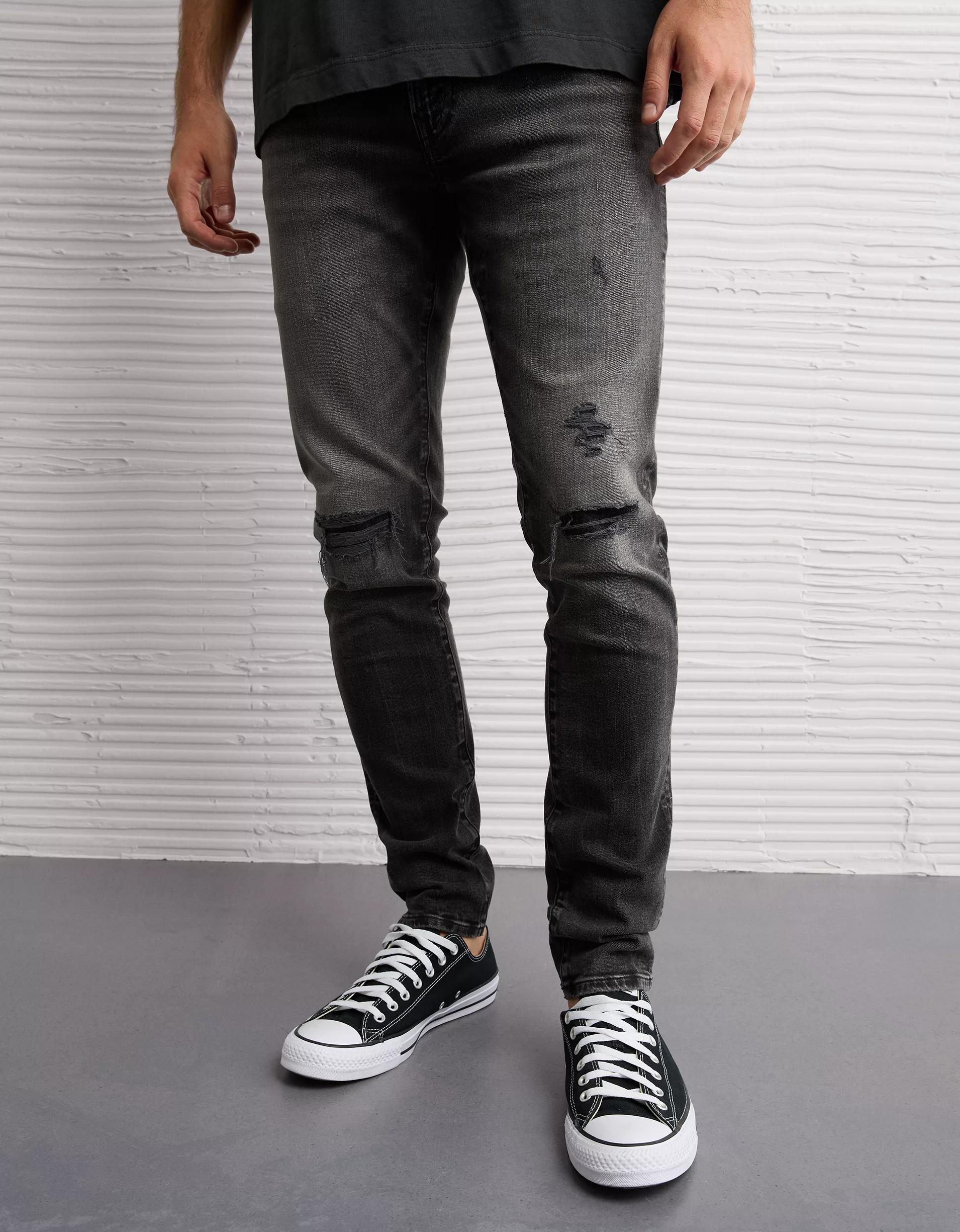 AE AirFlex+ Patched Athletic Skinny Jean Product Image