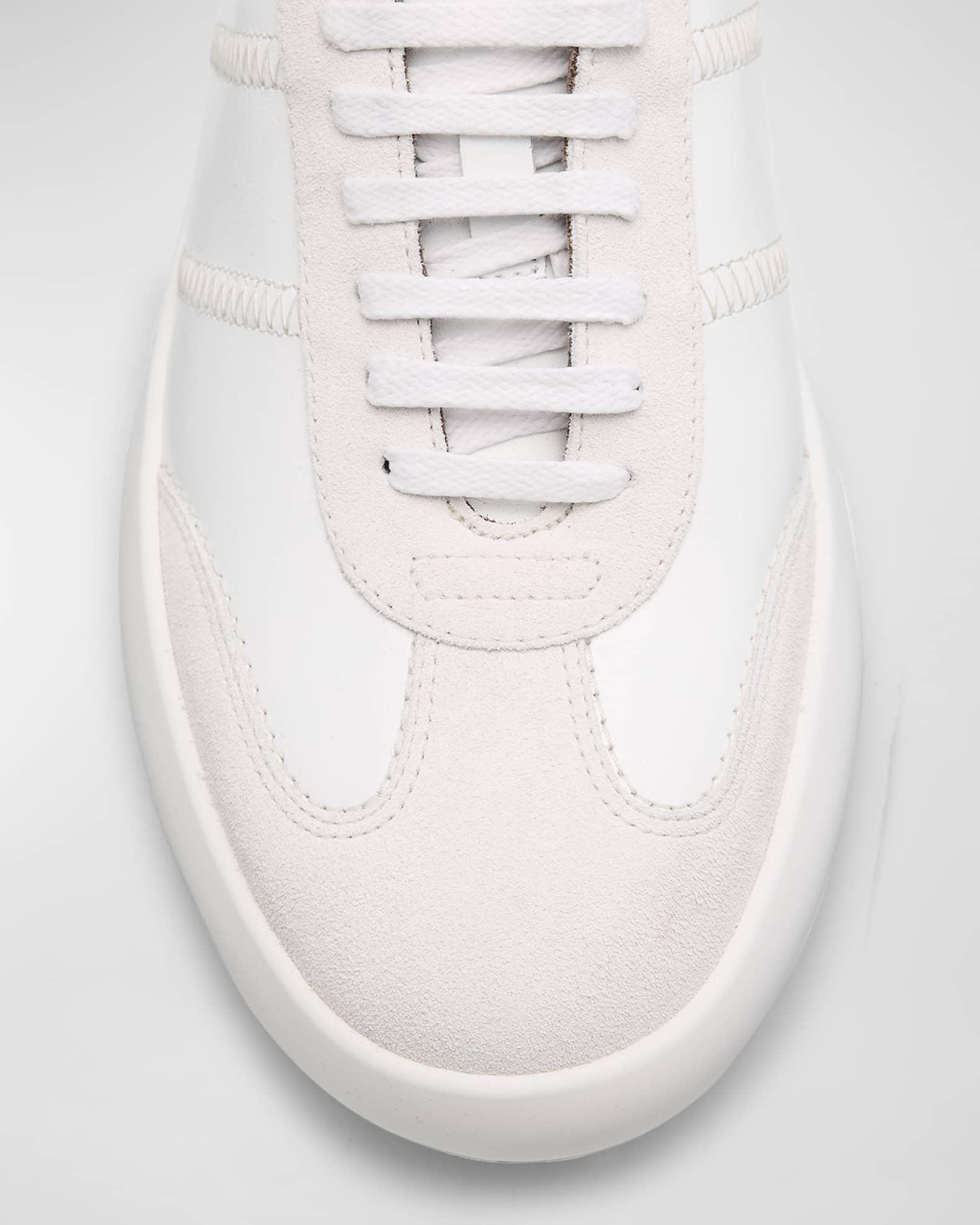 New Cassette Mixed Leather Sneakers Product Image