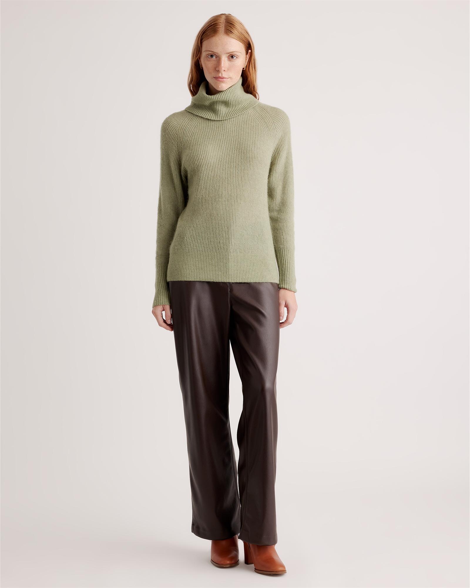 Quince | Women's Baby Alpaca-Wool Turtleneck Sweater Product Image