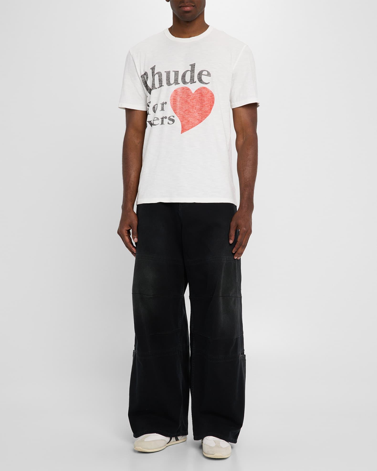 Men's Lovers Cotton Slub Graphic T-Shirt Product Image