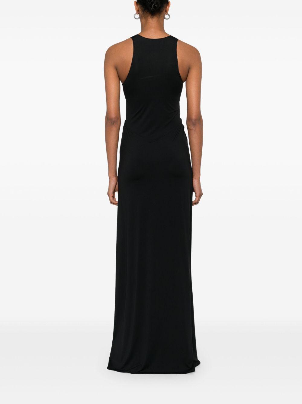 C-logo cut-out maxi dress Product Image