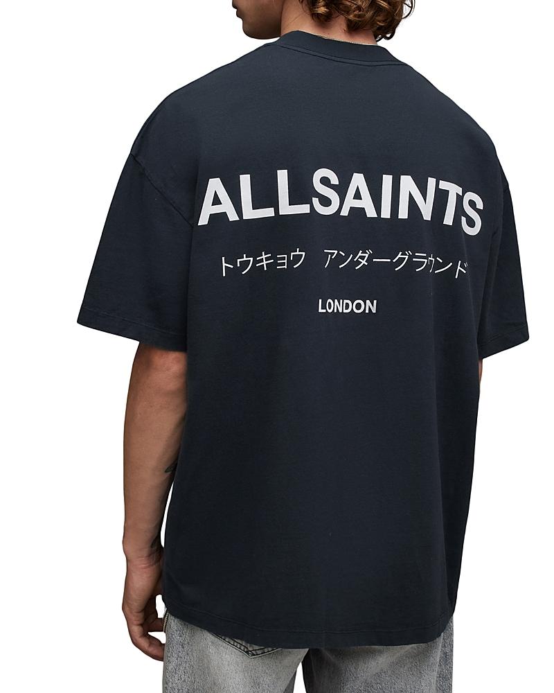 Allsaints Underground Organic Cotton Logo Graphic Tee Product Image