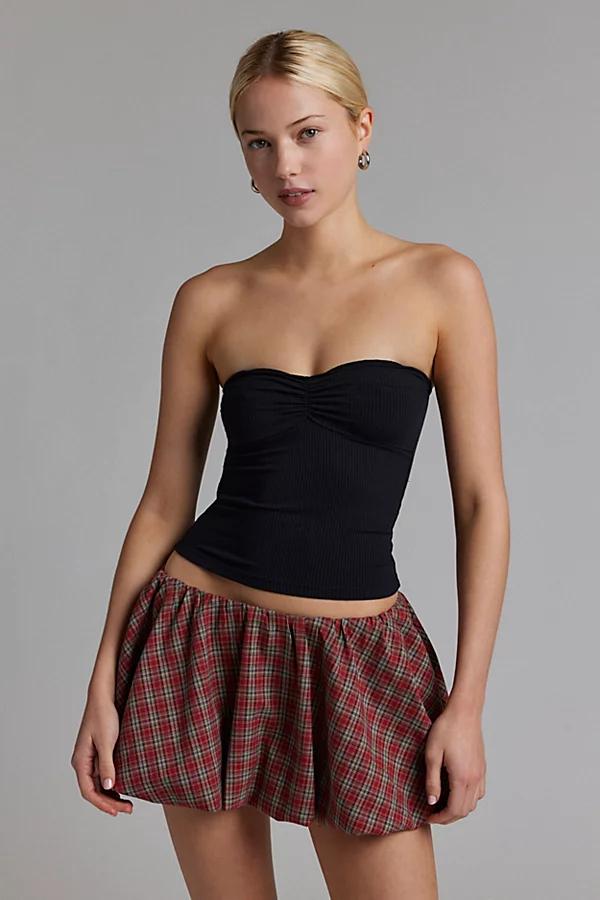 BDG Carla Sweetheart Neckline Ribbed Knit Tube Top Womens at Urban Outfitters Product Image